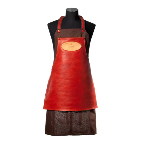 Turms Leather Apron For Elegant Shoe Polishing