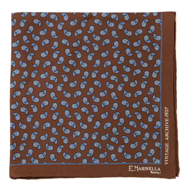 E. Marinella Limited Edition - Pocket Square "Archive 1957"