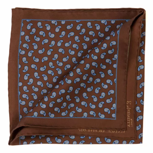 E. Marinella Limited Edition - Pocket Square "Archive 1957"