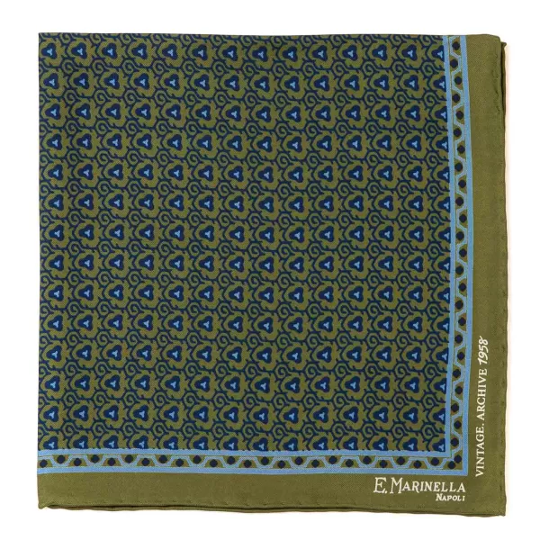 E. Marinella Limited Edition - Pocket Square "Archive 1958"