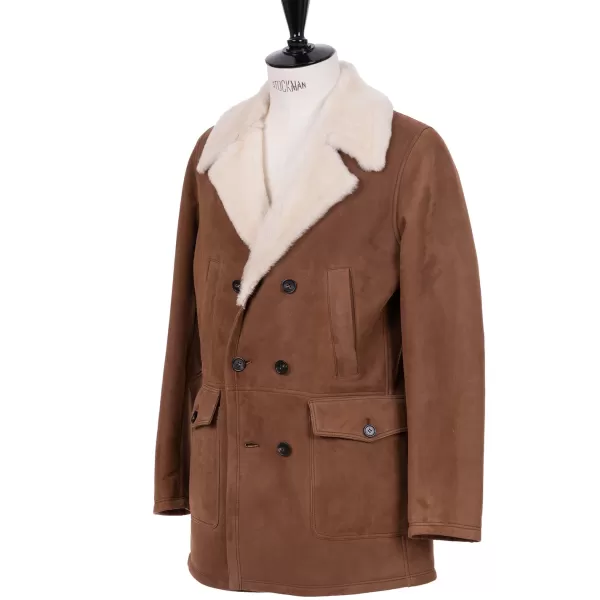 Rifugio Limited Edition: Caban Jacket "New Robert" From Grown Lambskin - Handm