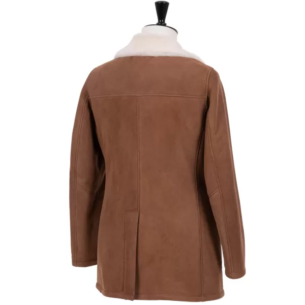Rifugio Limited Edition: Caban Jacket "New Robert" From Grown Lambskin - Handm