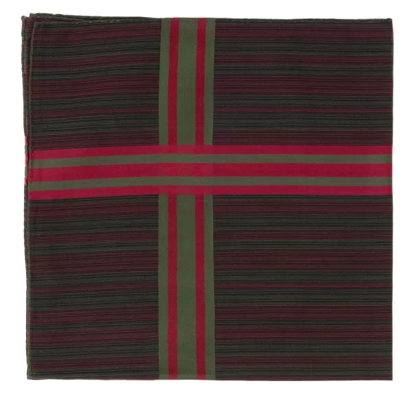 Simonnot-Godard Limited Edition: Handkerchief "Beaupreau Archiv 1954" Made Of Pure Cot