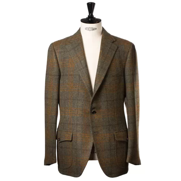 Cesare Attolini Limited Edition: Jacket "Luxury Hunter" Made Of Pure Wool From Fox Bro