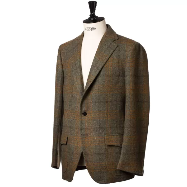 Cesare Attolini Limited Edition: Jacket "Luxury Hunter" Made Of Pure Wool From Fox Bro