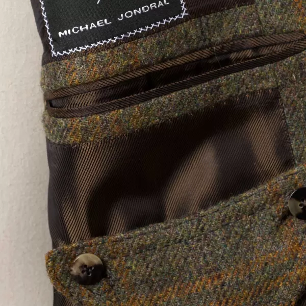 Cesare Attolini Limited Edition: Jacket "Luxury Hunter" Made Of Pure Wool From Fox Bro