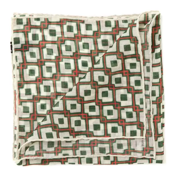 Petronius Limited Edition: Pocket Square "Vintage 55" Made Of Wool And Silk