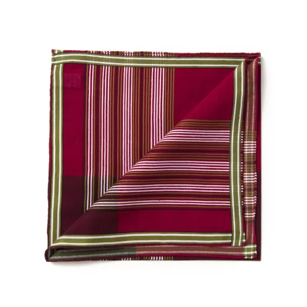 Simonnot-Godard Limited Edition: Pure Cotton Handkerchief "Vintage Shetland 1960"