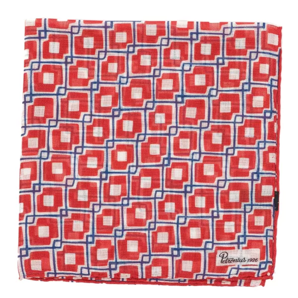 Petronius Limited Edition: Wool And Silk Pocket Square "Vintage 55