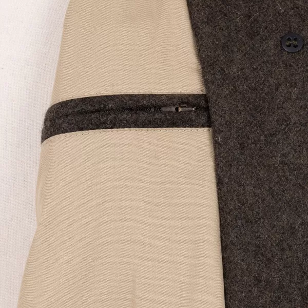 L Impermeabile L'Impermeabile X Michael Jondral: "The Heritage Ulster" Coat In A Wool