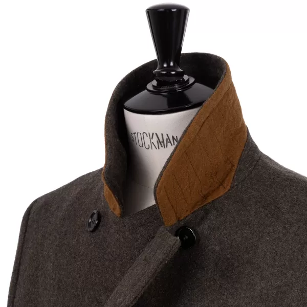 L Impermeabile L'Impermeabile X Michael Jondral: "The Heritage Ulster" Coat In A Wool
