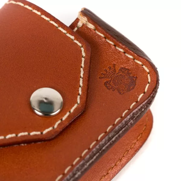Felisi Mini Case "Air Pods Case" Made Of Waxed Saddle Leather - Handcrafted