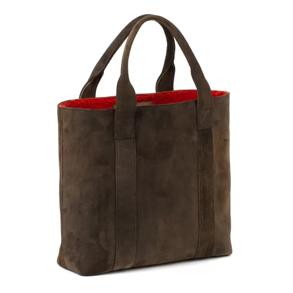 Thomas Riemer Wien Mj Exclusive: Bottle Bag "Cuvee" Made Of Forest Green Goatskin - Handm