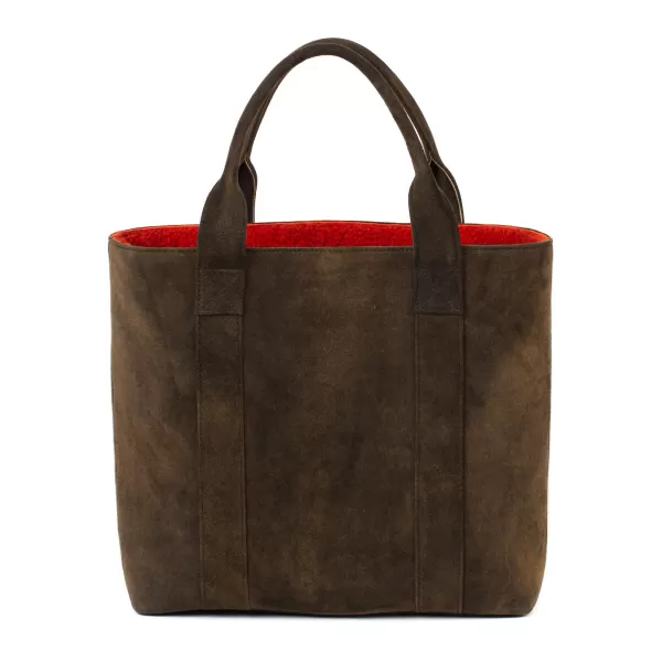 Thomas Riemer Wien Mj Exclusive: Bottle Bag "Cuvee" Made Of Forest Green Goatskin - Handm