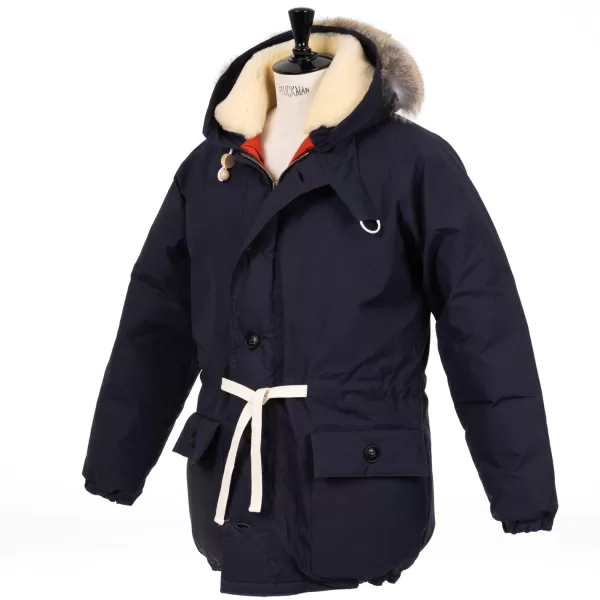 Specials X MJ Nigel Cabourn X Mj: Down Parka "Iconic Everest" In Ventile Cotton