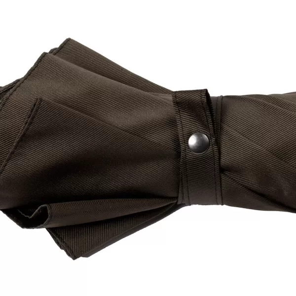 Maglia Olive-Colored Sporty Umbrella With Hand-Sewn Leather Handle
