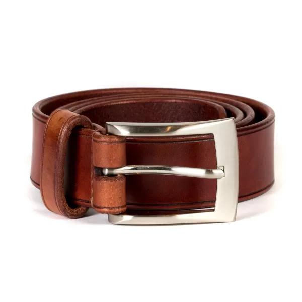 Specials X MJ Oreste Mallus X Mj - Belt "Colorato" Made Of Olive-Tanned Cowskin