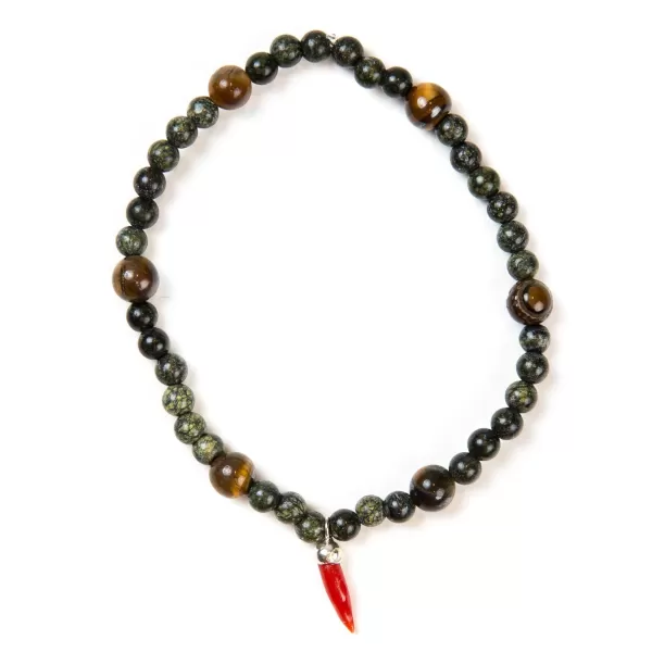 Specials X MJ Pearl Bracelet "Corno Portafortuna" Made From Colorful Pearls - Purely
