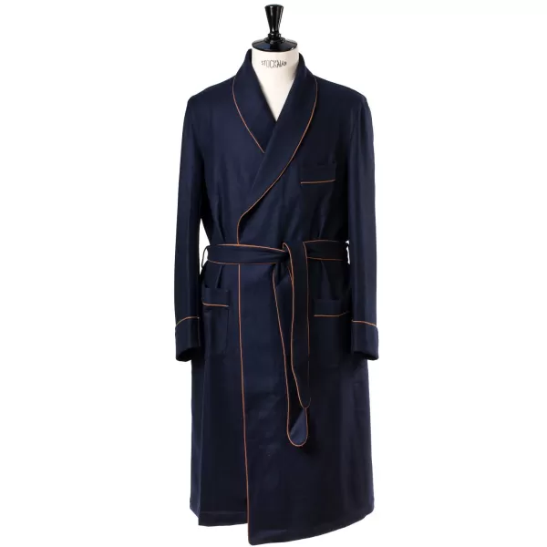 Justo Gimeno Principe Dressing Gown Made Of Pure English Wool