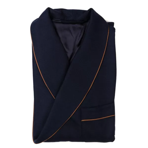 Justo Gimeno Principe Dressing Gown Made Of Pure English Wool