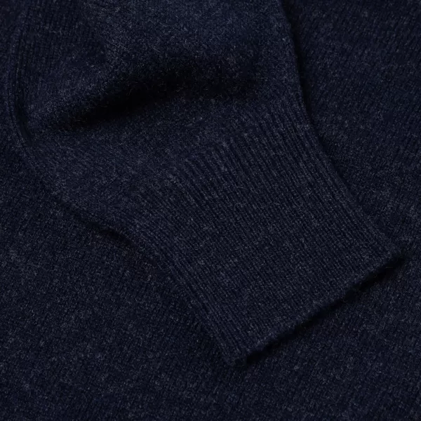 William Lockie Pullover "Leven Vee" Aus Reiner Geelong-Lambswool - 2 Ply