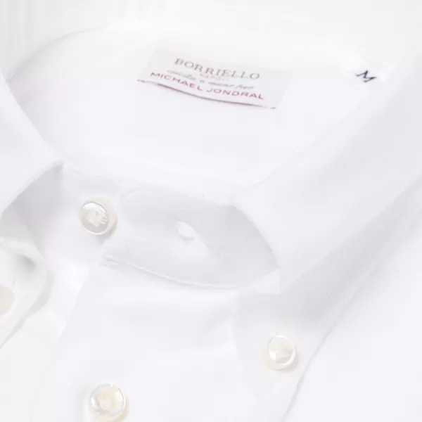 Borriello Pure Cotton Sports Shirt "New Ivy League" - Linea Passion