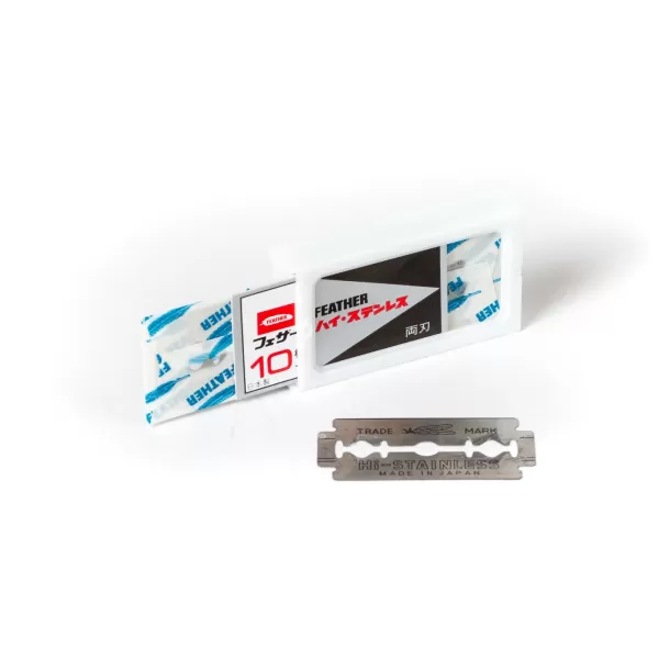 Specials X MJ Razor Blades Feather Fhs-10 Made High-Grade Steel
