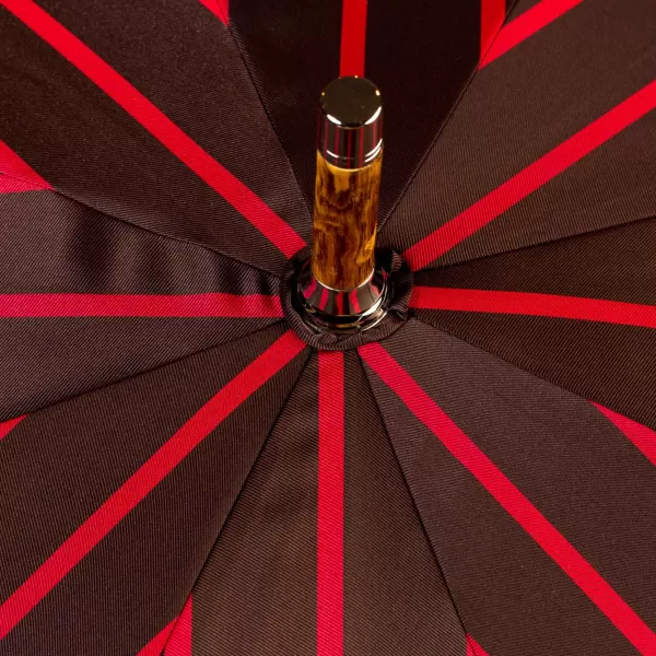 Maglia Red Umbrella With Wooden Handle