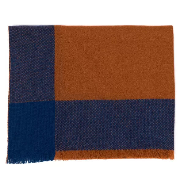 Cesare Attolini Scarf "Grande Quardo" Made Of Pure Cashmere - Handmade