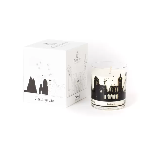 Carthusia Scented Candle "Capri Forget Me Not" - I Profumi Di Capri