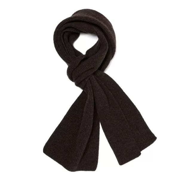 William Lockie Schal "Ribbed Scarf" Aus Reiner Lambswool - 3 Ply