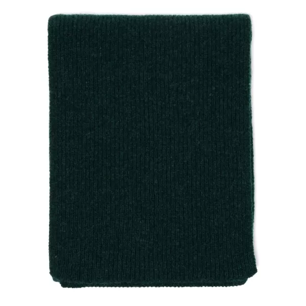 William Lockie Schal "Ribbed Scarf" Aus Reiner Lambswool - 3 Ply