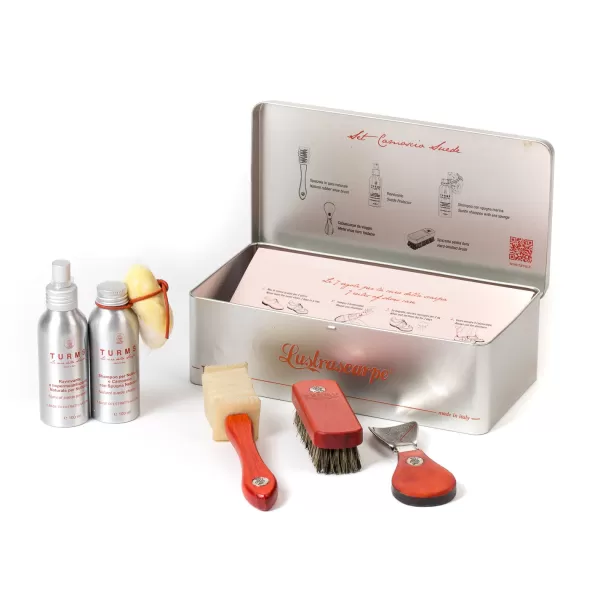 Turms Shoe Cleaning Set "Lustrascarpe Suede" - Purely Handcrafted