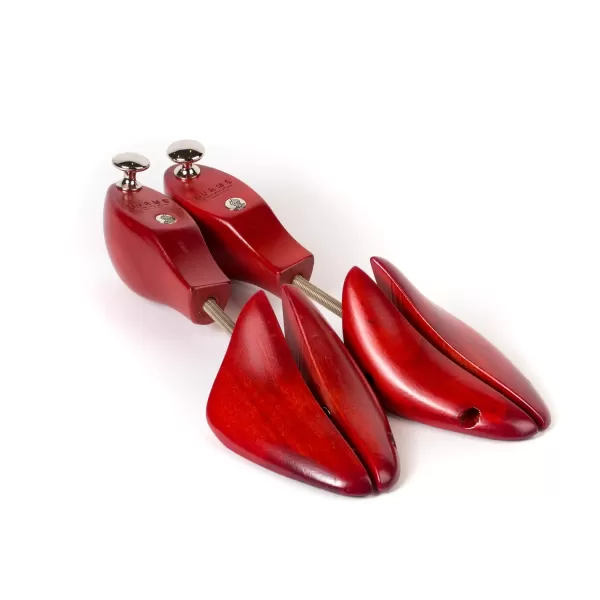 Turms Shoe Tree "Universale" Made Of Red Glazed Beech Wood - Handcrafted