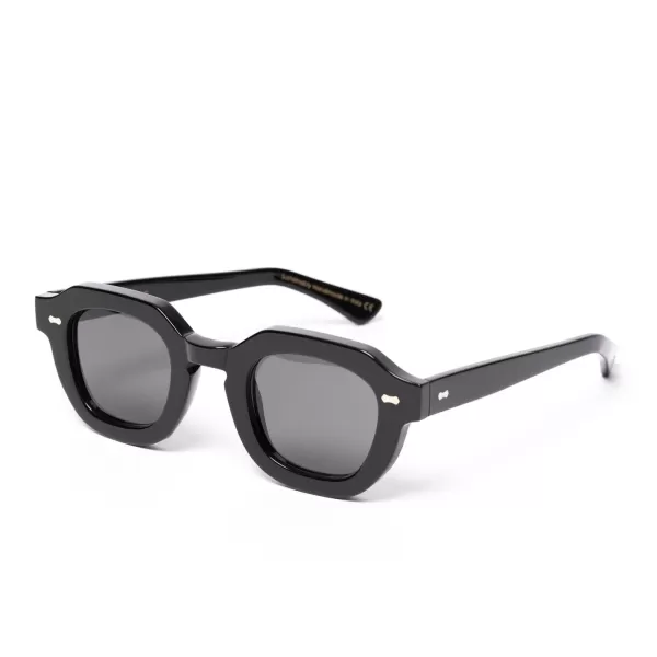 TBD EYEWEAR Sonnenbrille "Juta Black" Mit Grauen Glasern - Handarbeit