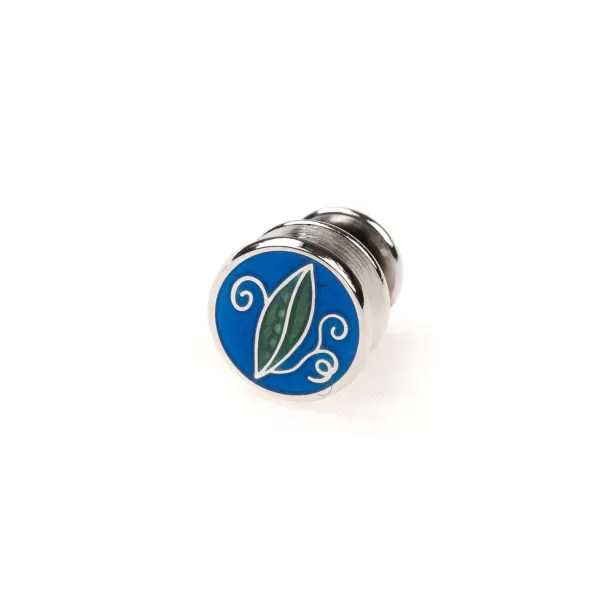 Codis Maya Sterling Silver Buttonhole Jewelry "Pea-Pin"