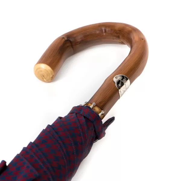 Maglia Stick Umbrella "Lord" With Polished Chestnut Wood Handle - Purely Hand