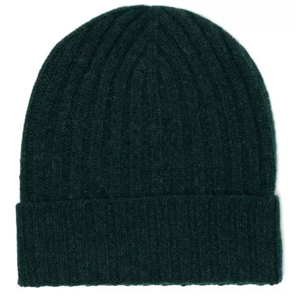 William Lockie Strickmutze "Ribbed Hat" Aus Reiner Lambswool - 4 Ply