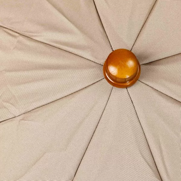 Maglia Striped Telescopic Umbrella "Multicolore" With Bamboo Handle