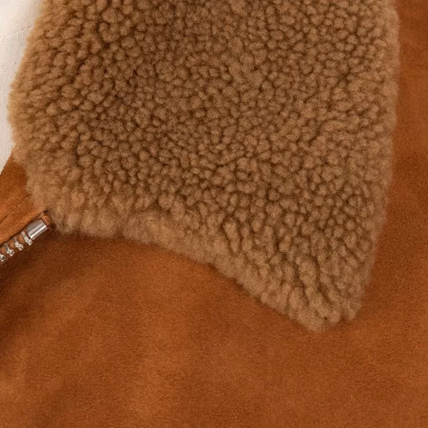 Valstar Suede Leather Jacket "Aviatore" - Lamb Suede