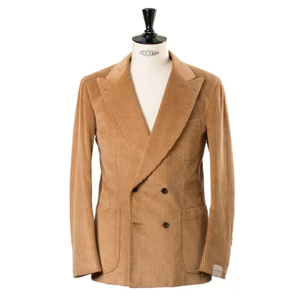 Orazio Luciano Suit "Bombato Montagne" Made Of Cotton Corduroy - Pure Handwork