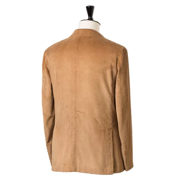 Orazio Luciano Suit "Bombato Montagne" Made Of Cotton Corduroy - Pure Handwork