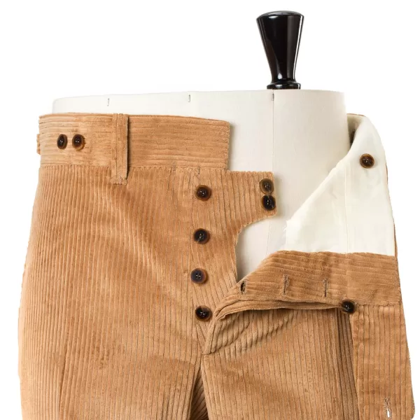 Orazio Luciano Suit "Bombato Montagne" Made Of Cotton Corduroy - Pure Handwork