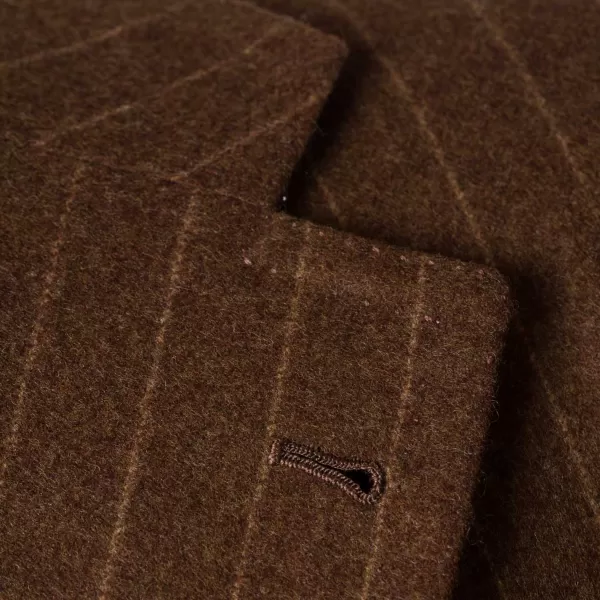 Orazio Luciano Suit "Vintage-Chalkstripe" Made Of Pure Wool "Vintage Fox" By Fox Brot
