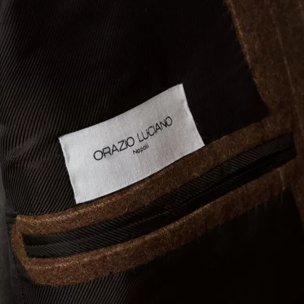 Orazio Luciano Suit "Vintage-Chalkstripe" Made Of Pure Wool "Vintage Fox" By Fox Brot