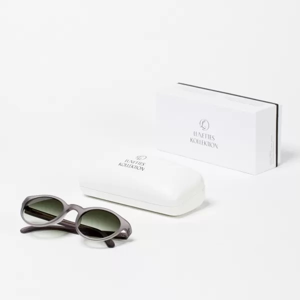 Lunettes Kollektion Sunglasses In Foggy Gray "Voyage Voyage"