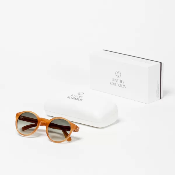 Lunettes Kollektion Sunglasses In Miele "Voyage Voyage"