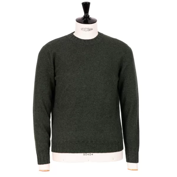 Cesare Attolini Sweater "Val Pusteria" In Pure Cashmere - Duvet Melange