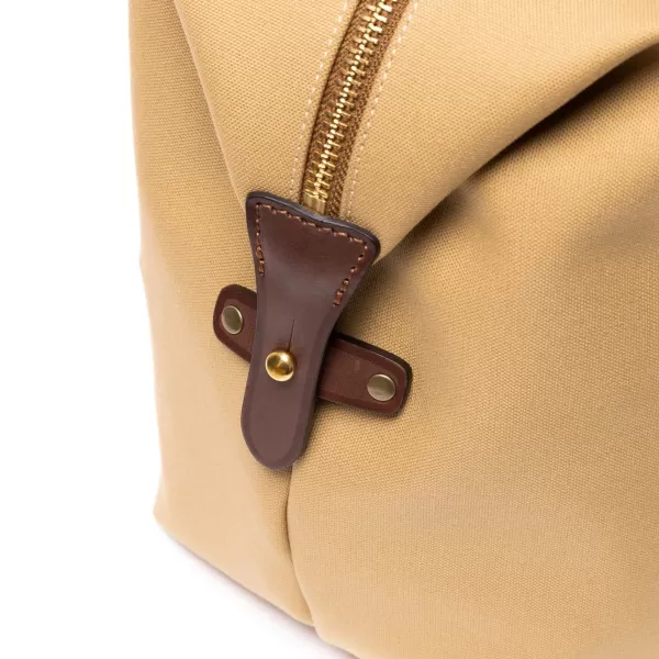 Felisi Travel Bag "Happy Weekend" Made Of Cotton Canvas And Saddle Leather -