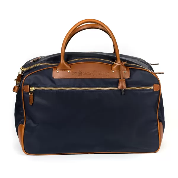 Felisi Travel Bag "Vacation I" Made Of Nylon And Saddle Leather